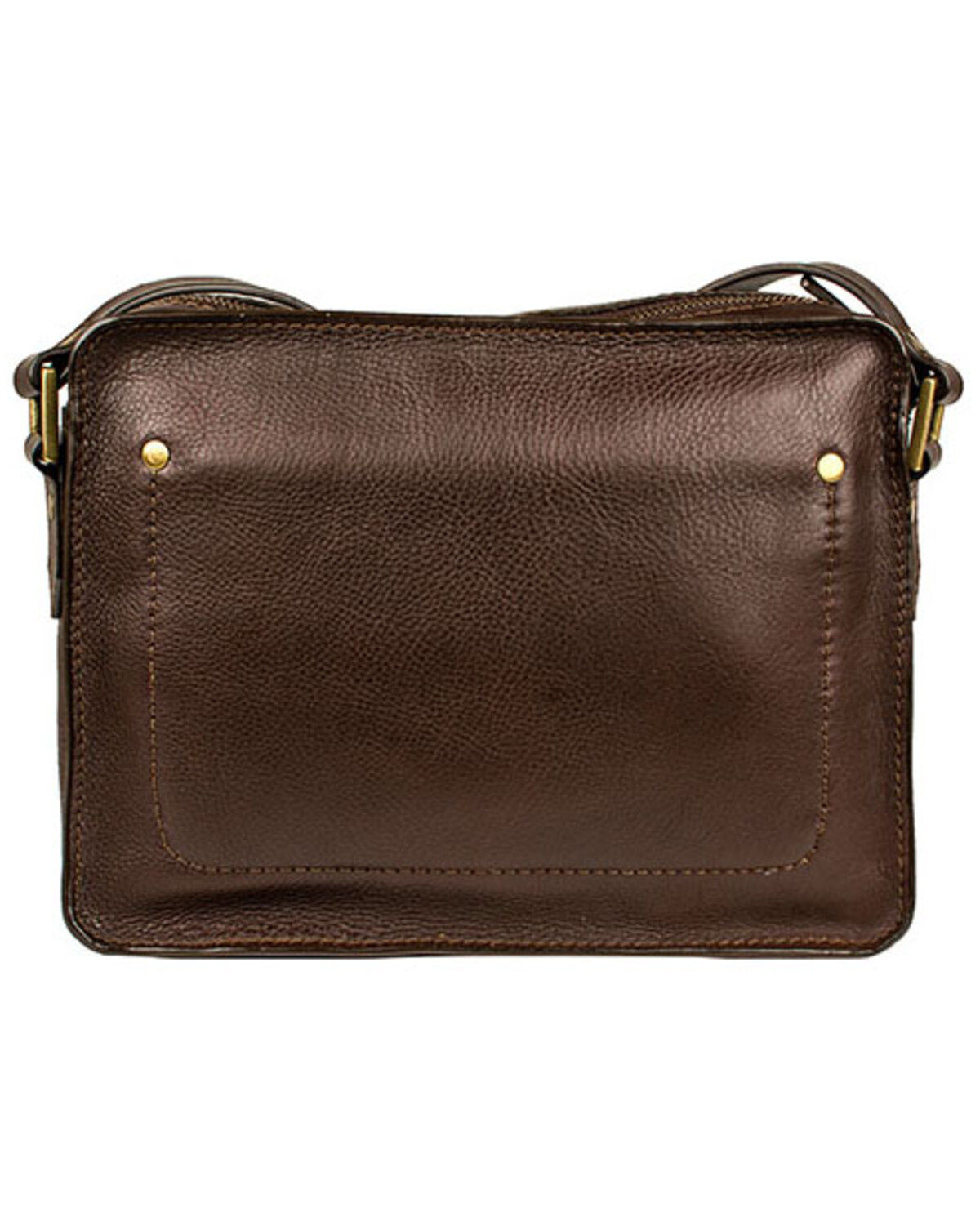 Image #2 - Scully Women's Messenger Brief Bag, Brown, hi-res
