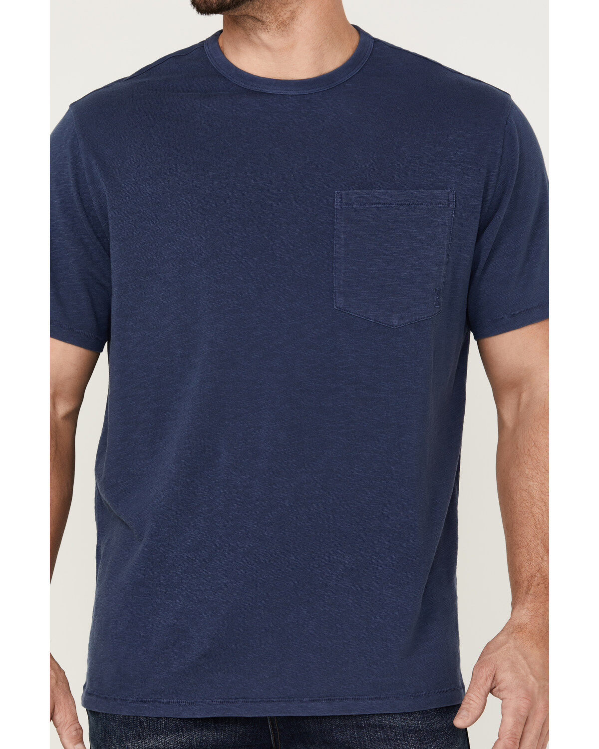 Image #3 - Brothers and Sons Men's Basic Short Sleeve Pocket T-Shirt, Navy, hi-res