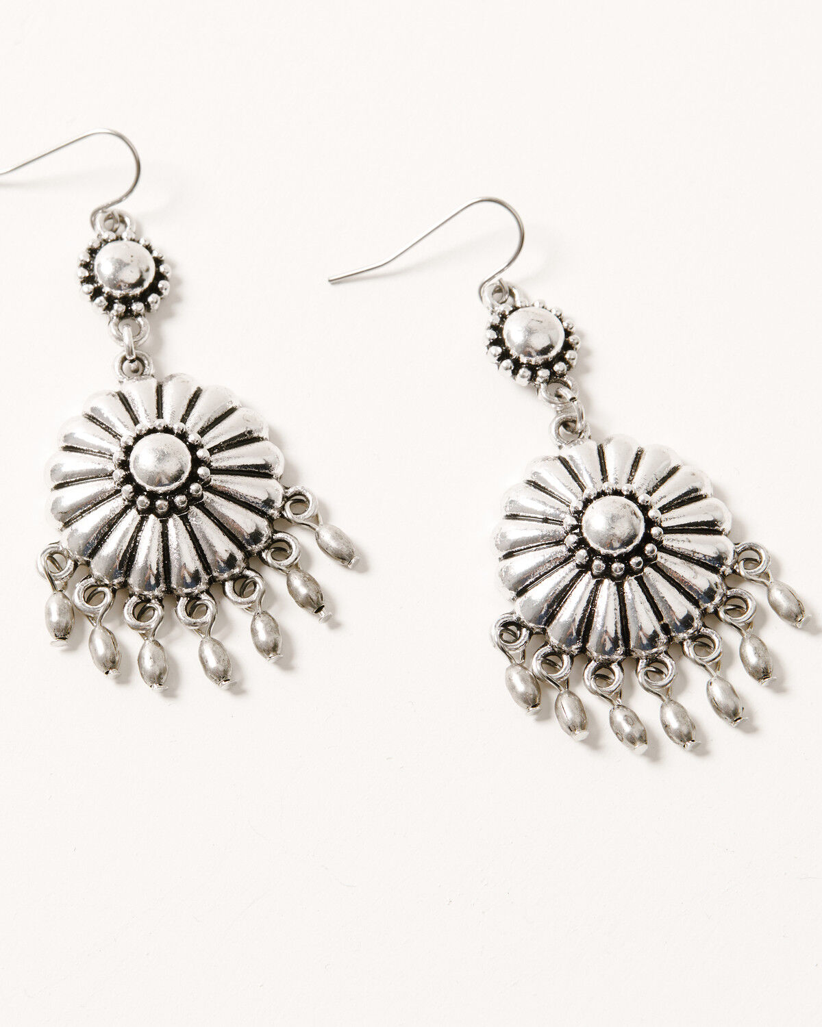 Image #1 - Shyanne Women's Scalloped Earrings, Multi, hi-res