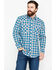 Image #5 - Wrangler 20X Men's Plaid Print Competition Advanced Comfort Long Sleeve Western Shirt, , hi-res
