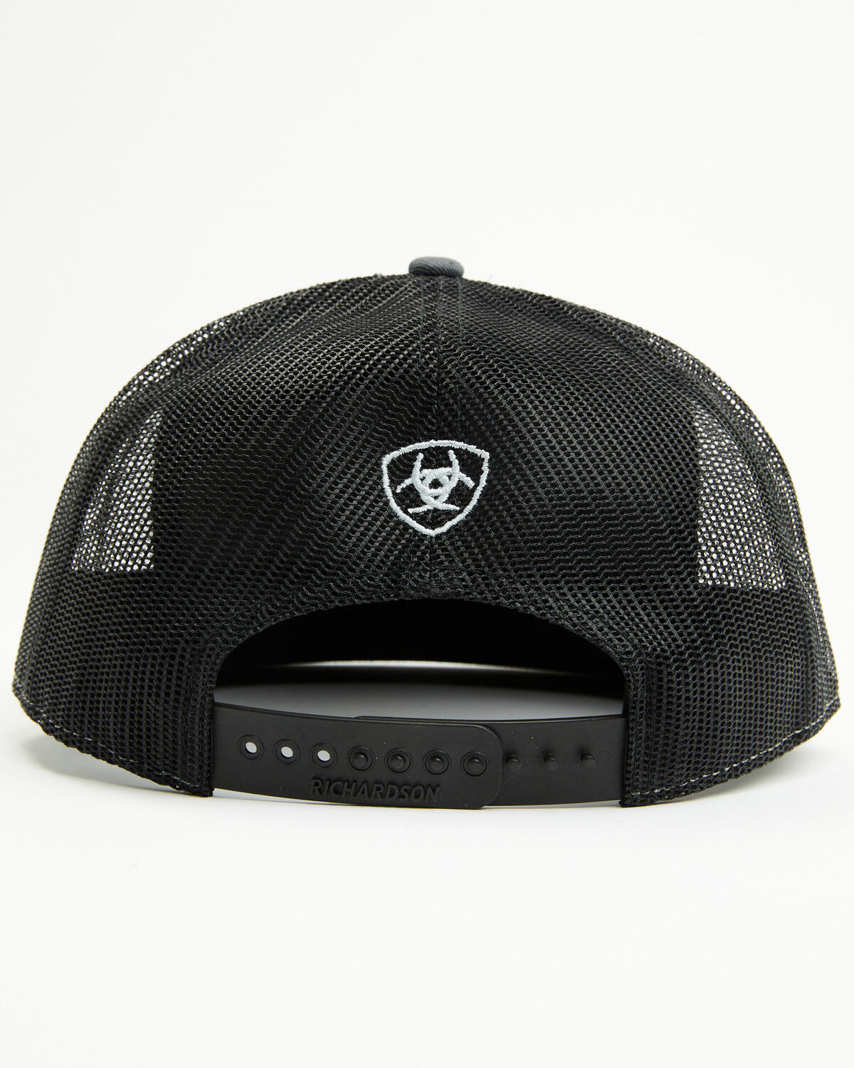Image #3 - Ariat Men's Rubber Name Ball Cap, White, hi-res