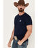 Image #3 - NRA Men's Defending Liberty Short Sleeve Graphic T-Shirt, Navy, hi-res