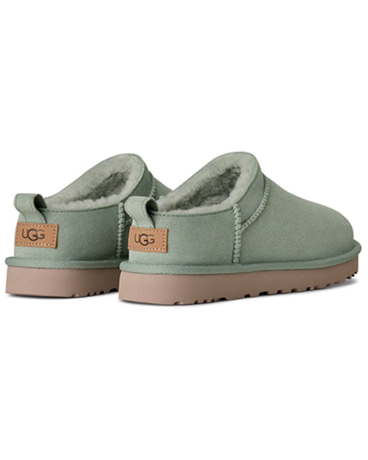Image #4 - UGG Women's Classic Micro, Green, hi-res