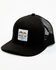 Image #1 - Bex Men's Raworth Mountain Patch Ball Cap, Black, hi-res
