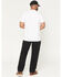 Image #3 - Thorogood Men's Infinity DWR Soft Shell Relaxed Straight Stretch Work Pants, Black, hi-res