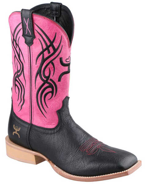 Image #1 - HOOey by Twisted X Women's Square Toe Western Boots, , hi-res