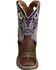 Image #4 - Durango Twilight 'N Lace Rebel Cowgirl Boots - Square Toe, Distressed, hi-res