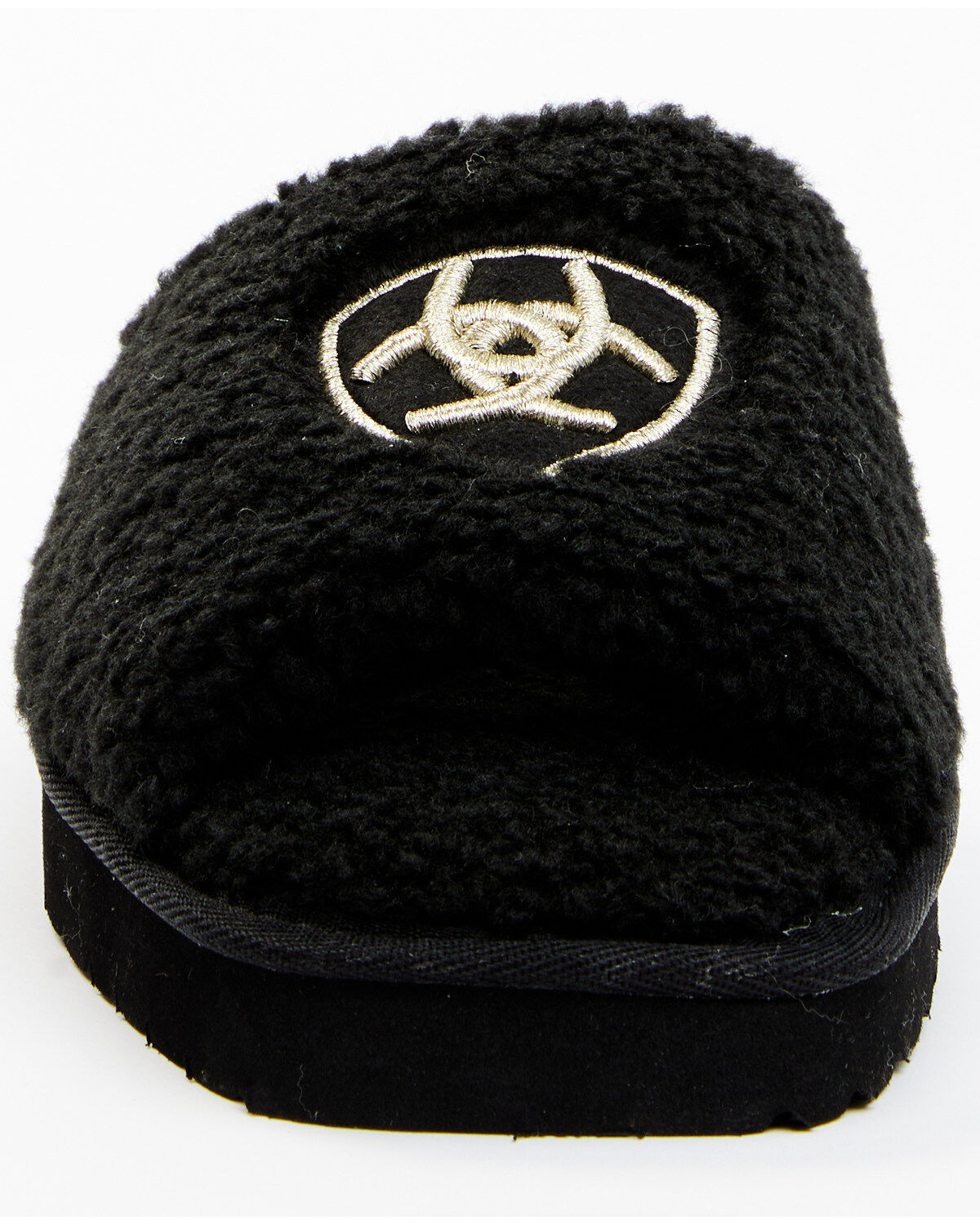 Image #4 - Ariat Women's Cozy Slide Slippers, Black, hi-res