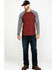 Image #6 - Hawx Men's Red Baseball Raglan Crew Long Sleeve Work Shirt - Tall, , hi-res