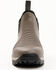 RANK 45 Men's 6.5" Rubber Ankle Boots - Round Toe, Brown, hi-res