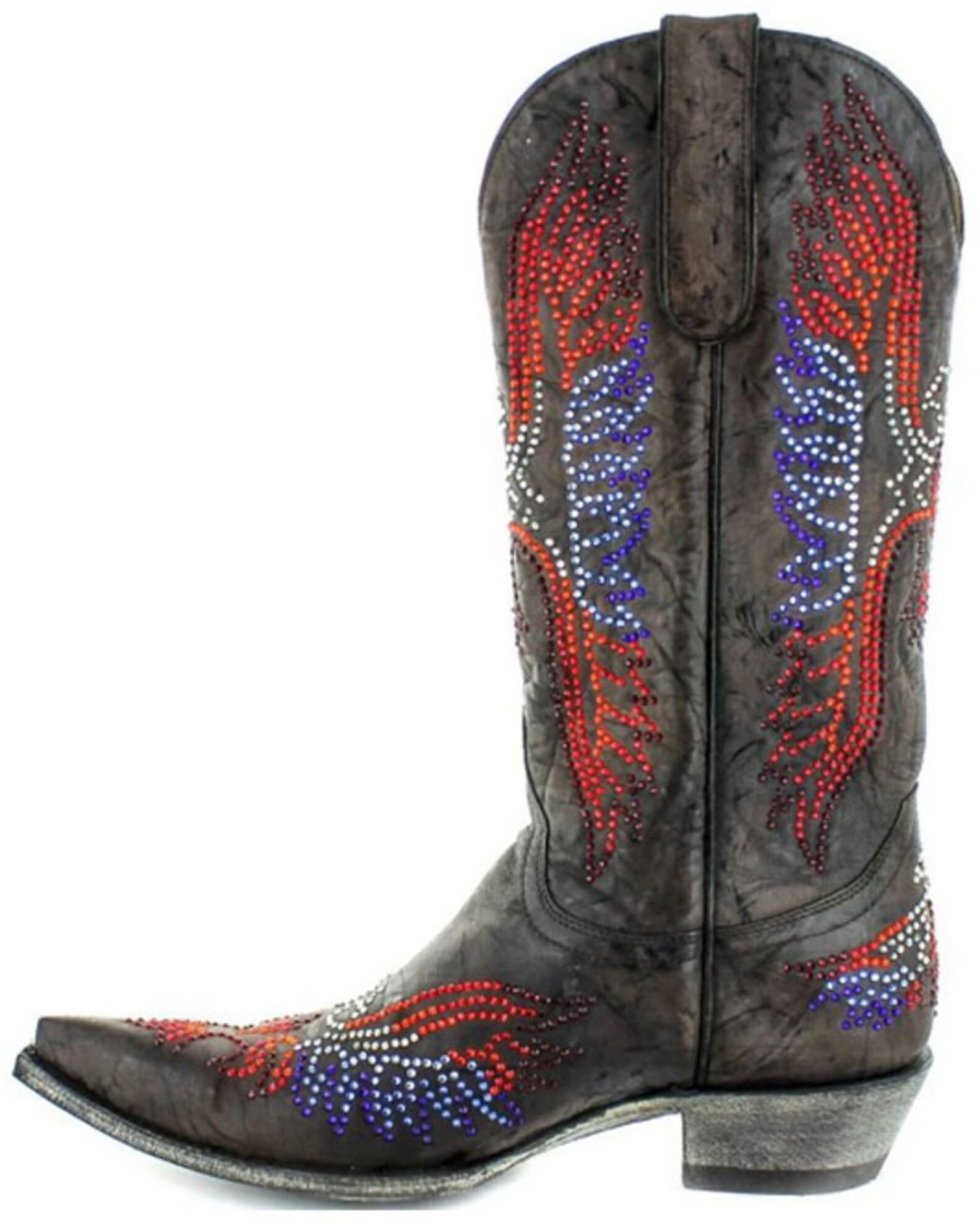 Old Gringo Women s Eagle Crystals Western Boots Snip Toe Boot Barn