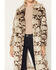 Image #3 - Panhandle Slim Women's Snake Skin Print Faux Fur Coat, Charcoal, hi-res