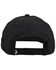 Image #2 - Hooey Men's Solid Classic Logo Embroidered Trucker Cap, Black, hi-res