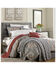HiEnd Accents Carmen Kilim 3-Piece Super Queen Comforter Set, Taupe, hi-res