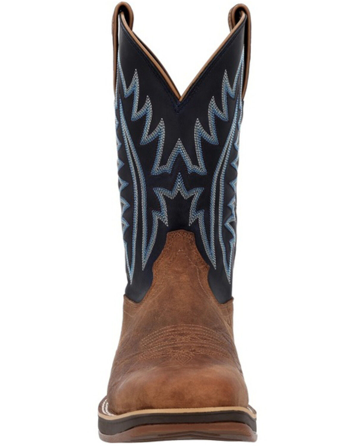 Image #4 - Durango Men's 11" Rebel Pro Performance Western Boots - Broad Square Toe, Blue, hi-res