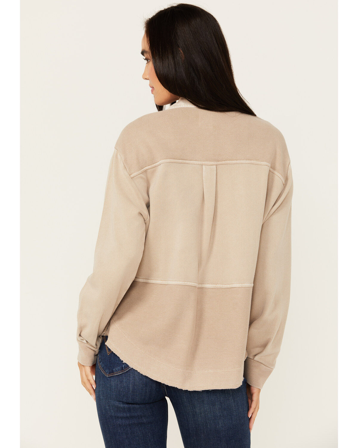 Image #4 - Cleo + Wolf Women's Embroidered Knit Shacket, , hi-res