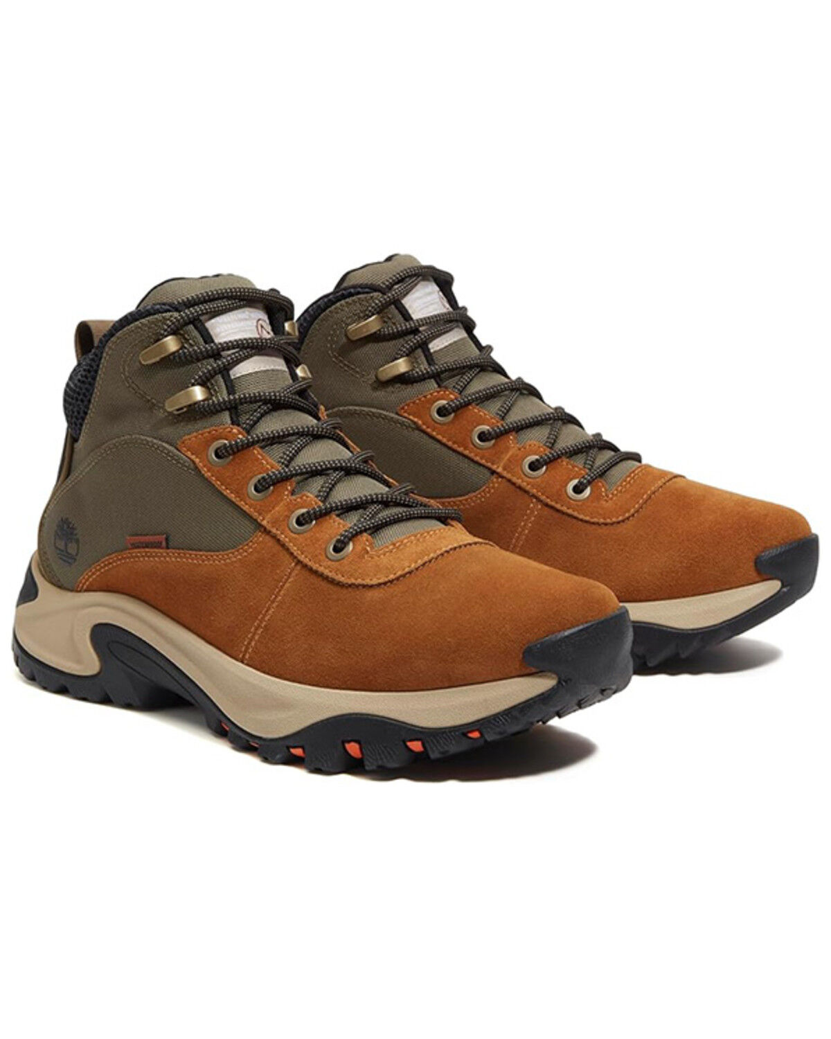 Timberland Men's Mt. Maddsen Peak Mid Waterproof Hiking Boots - Soft Toe, Brown, hi-res