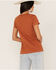 Image #4 - Shyanne Women's Follow The Sun Desert Graphic Tee, Brown, hi-res