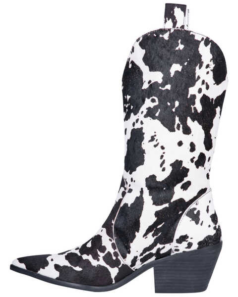 Image #3 - Dingo Women's Live A Little Western Boots - Pointed Toe, Black, hi-res