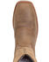 Double H Men's Safety Toe Western Work Boots, Brown, hi-res