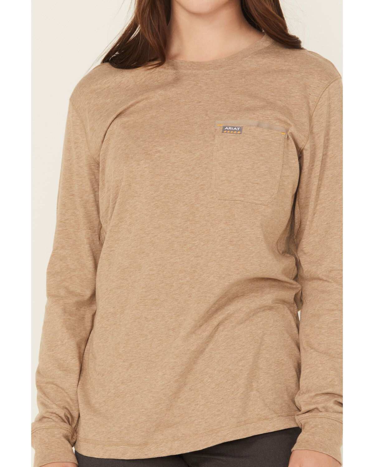 Ariat Women's Rebar Workman EST 1993 Long Sleeve Pocket Work Shirt