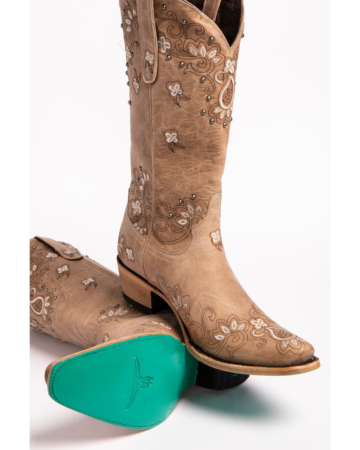 Image #5 - Lane Women's Sweet Paisley Cowgirl Boots - Snip Toe , , hi-res