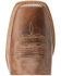 Ariat Men's Wiley Western Boots - Broad Square Toe, Brown, hi-res