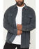 Image #3 - Thorogood Men's Wellington Corduroy Long Sleeve Snap Western Work Shirt, Slate, hi-res
