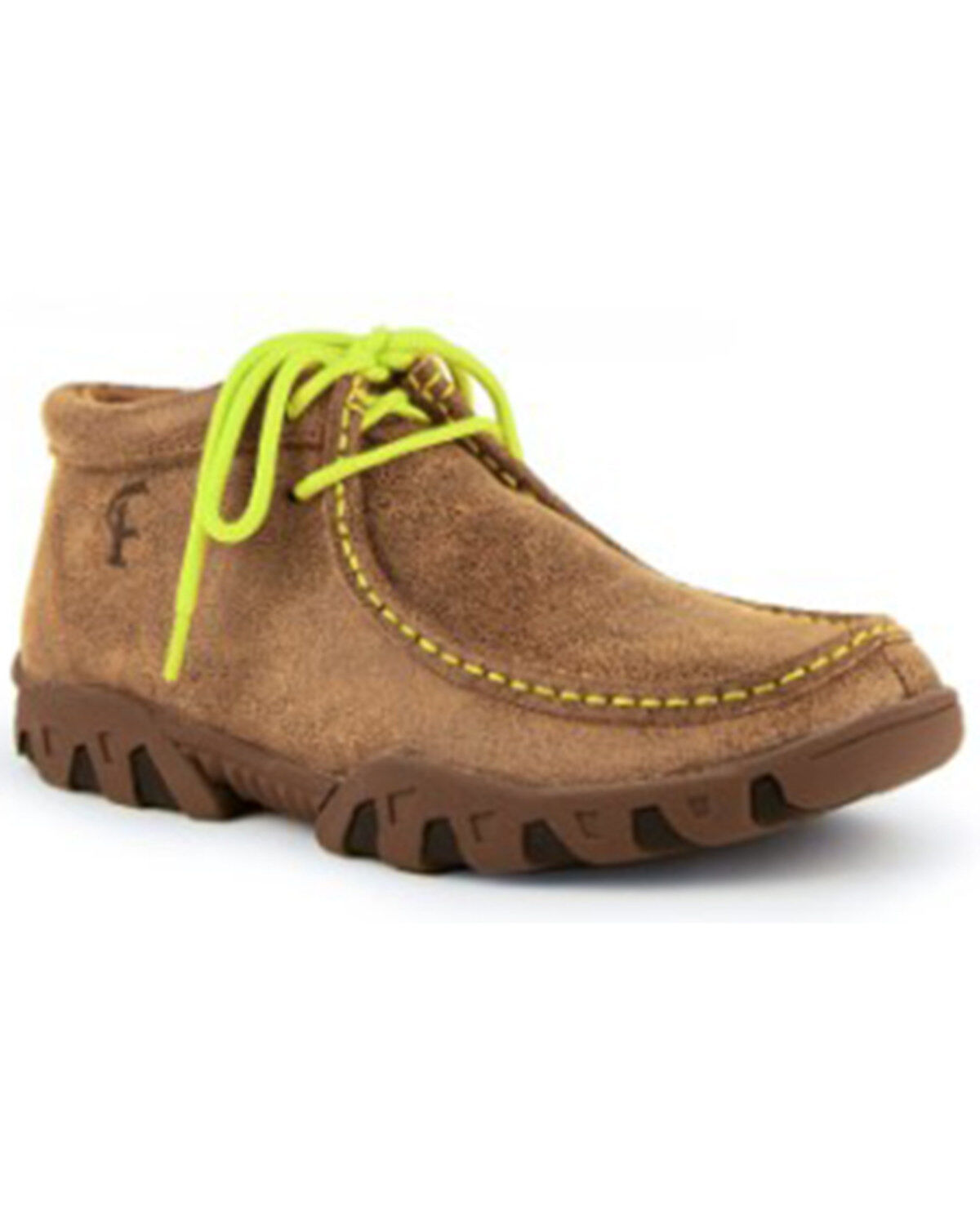 Image #1 - Ferrini Women's Rogue Lace-Up Shoes - Moc Toe, , hi-res