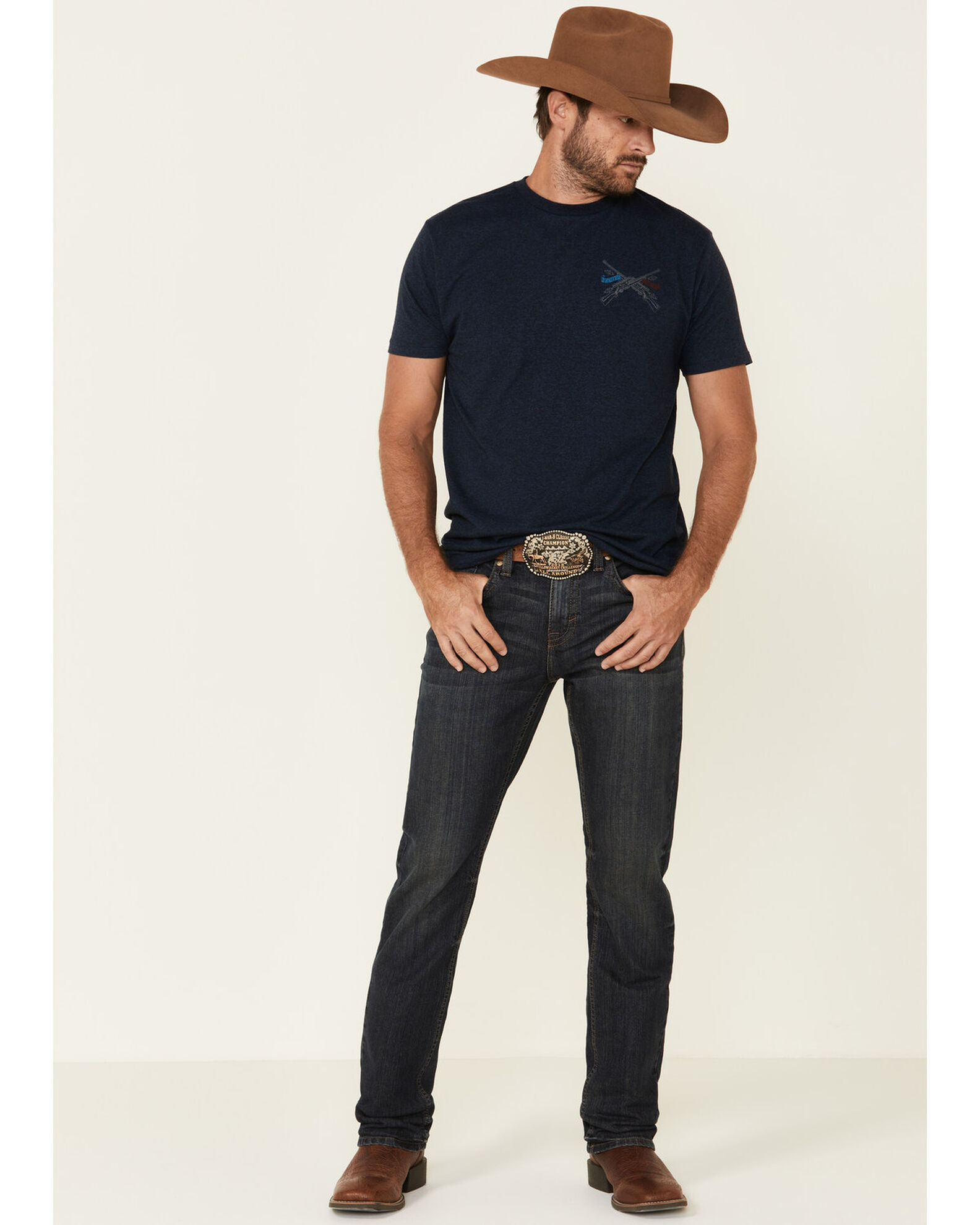 Product Name Cody James Men s Barn Sour Dark Wash Slim Straight Stretch Denim Jeans