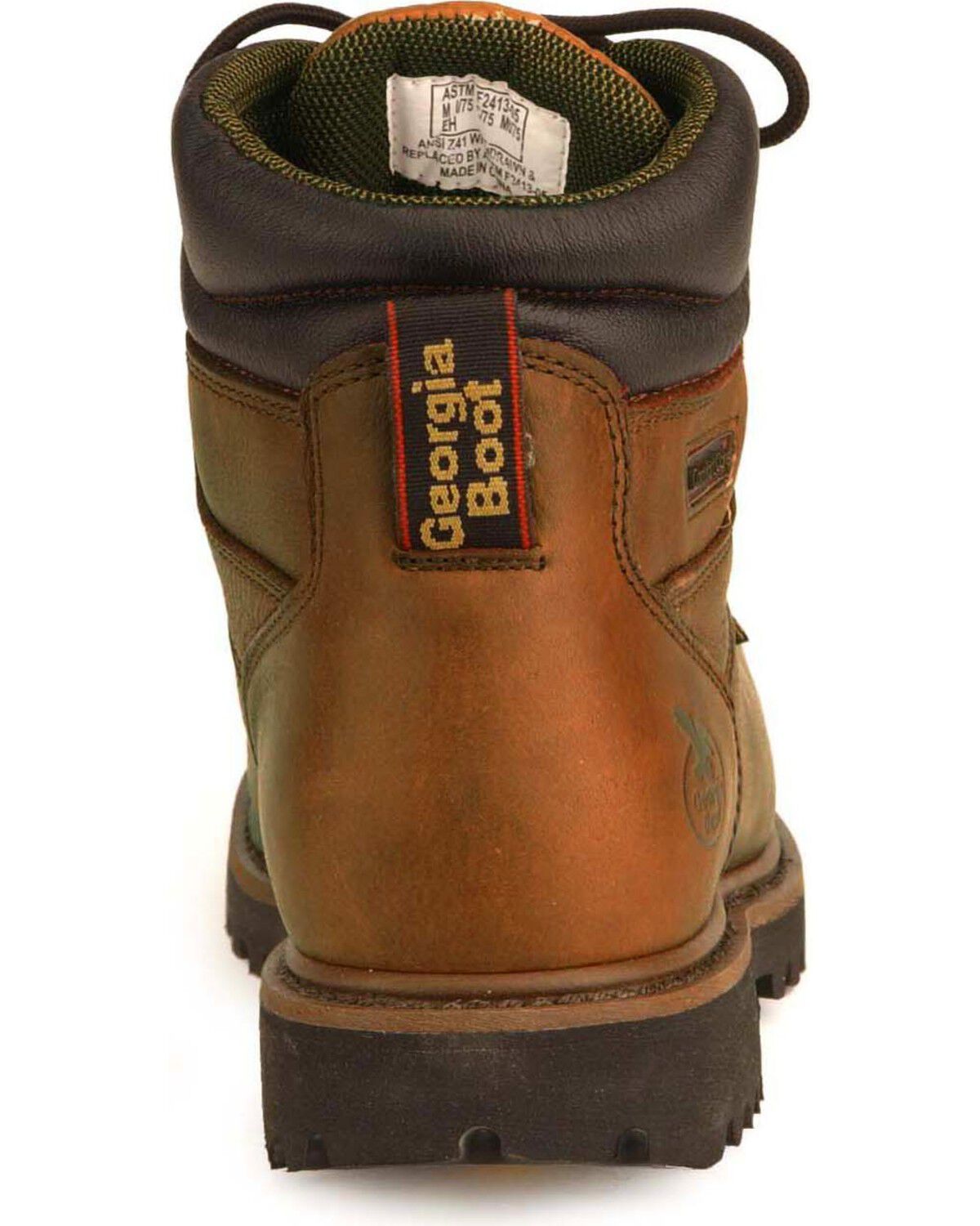 Image #8 - Georgia Men's Internal Metatarsal Heritage 6" Work Boots, Briar, hi-res