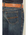Image #4 - Ariat Boys' B4 Dark Wash Relaxed Bootcut Denim Jeans, Dark Wash, hi-res