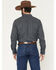 Image #4 - Gibson Trading Co Men's Moonflower Floral Geo Print Long Sleeve Button-Down Western Shirt, Black, hi-res