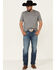 Image #1 - Wrangler Retro Men's Cleburn Med Stretch Slim Straight Jeans , Blue, hi-res