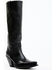Sendra Women's Diana Slouch 15" Pull On Western Boots - Snip Toe , Black, hi-res