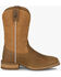 Image #2 - Justin Men's Rustle Performance Western Boots - Broad Square Toe, Rust Copper, hi-res