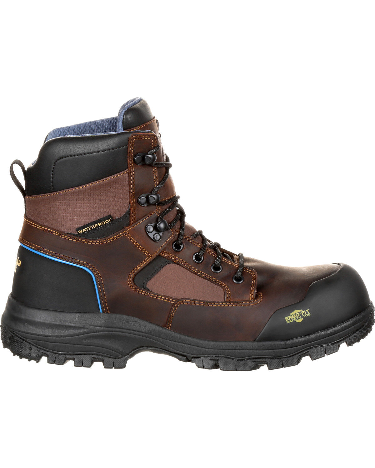 Image #2 - Georgia Men's 6" Composite Toe Work Boots, , hi-res