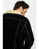Image #5 - Scully Men's Boar Suede Southwestern Yolk Jean Jacket, Black, hi-res