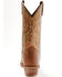 Image #5 - Laredo Men's Novak Western Boots - Round Toe, Tan, hi-res