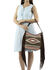 Image #3 - Scully Women's Woven Fringe Handbag, Brown, hi-res
