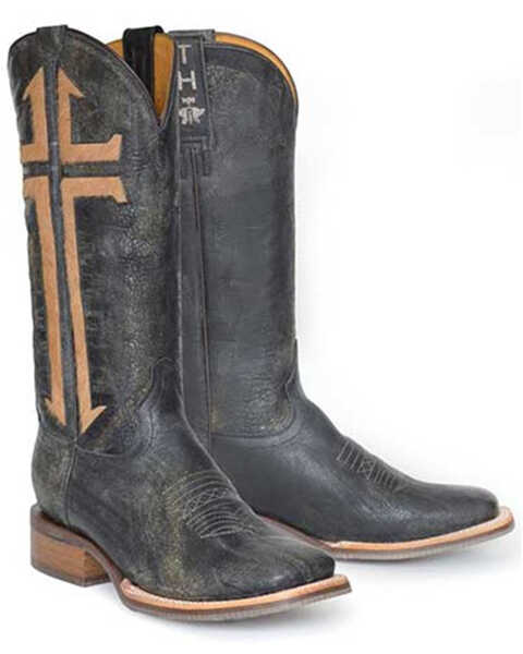 Image #1 - Tin Haul Women's Salvation Western Boots - Broad Square Toe, , hi-res