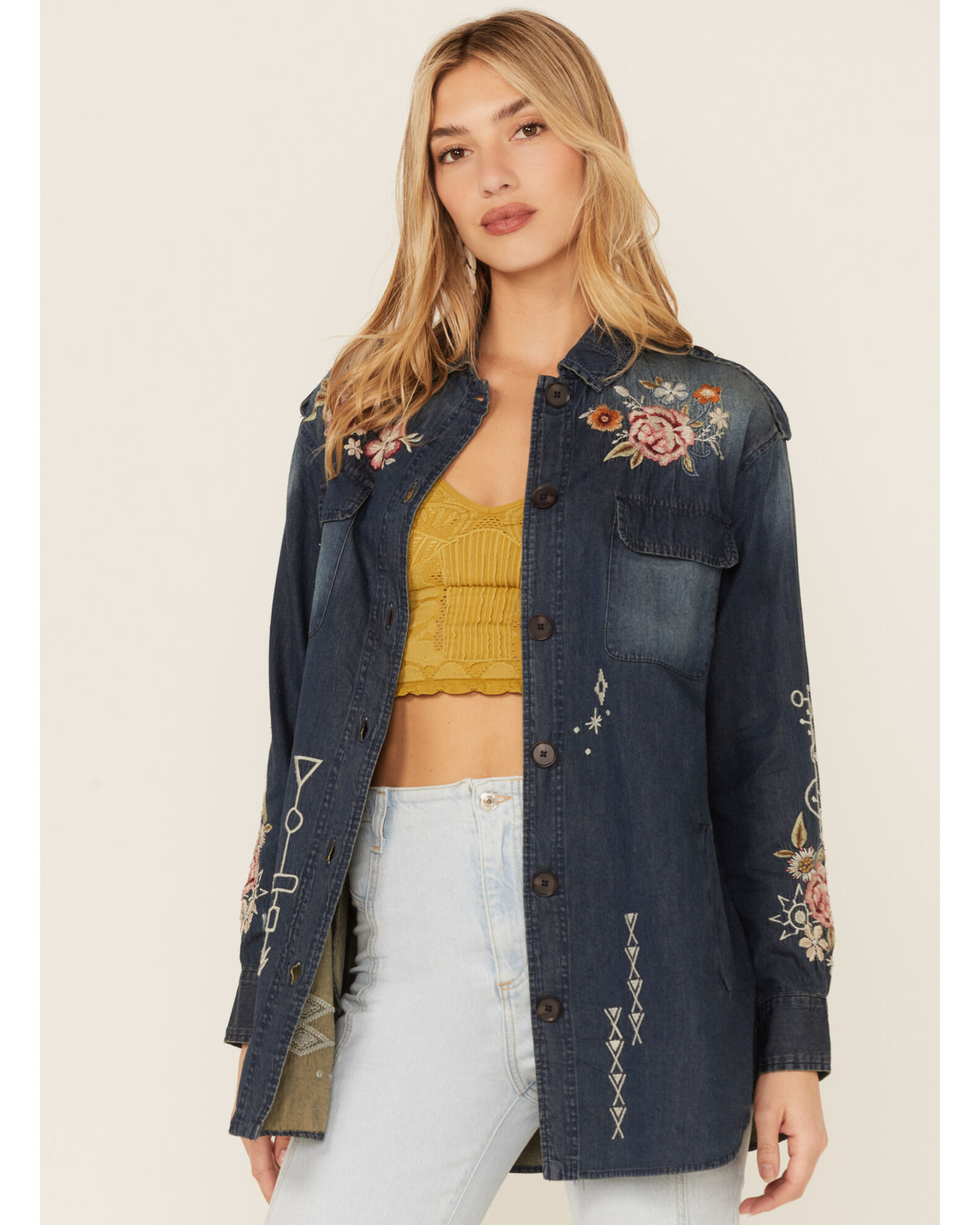 Johnny was cheap denim jacket