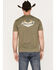 Ariat Men's Hexafill Short Sleeve T-Shirt, Olive, hi-res