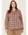 Image #1 - Ariat Women's Rebar Durastretch Plaid Print Long Sleeve Stretch Button-Down Flannel Work Shirt - Plus, Multi, hi-res