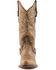 Image #4 - Dan Post Women's Greta Crackle Western Boots - Snip Toe, Tan, hi-res