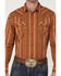 Image #3 - Cody James Men's Smokehouse Southwestern Stripe Long Sleeve Snap Western Shirt, Medium Brown, hi-res