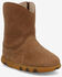 Image #1 - Twisted X Toddler Kid's Driving Moc Boots - Round Toe, Camel, hi-res