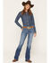 Image #1 - Ariat Women's Vilma Medium Wash Perfect Rise Bootcut Ultra Stretch Denim Jeans, Medium Wash, hi-res