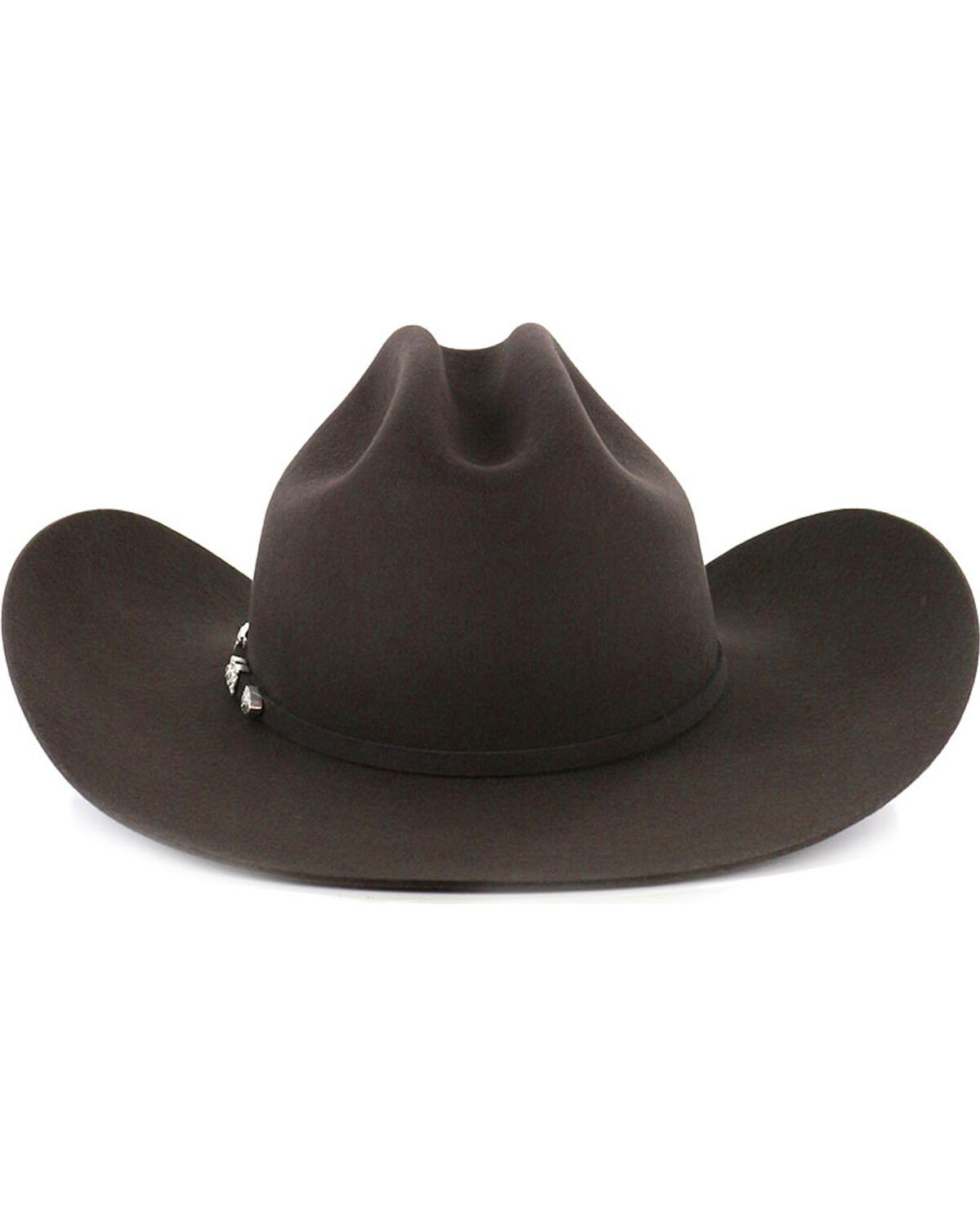 Image #4 - George Strait by Resistol Logan 6X Felt Hat, Charcoal, hi-res