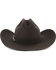 Image #4 - George Strait by Resistol Logan 6X Felt Hat, Charcoal, hi-res